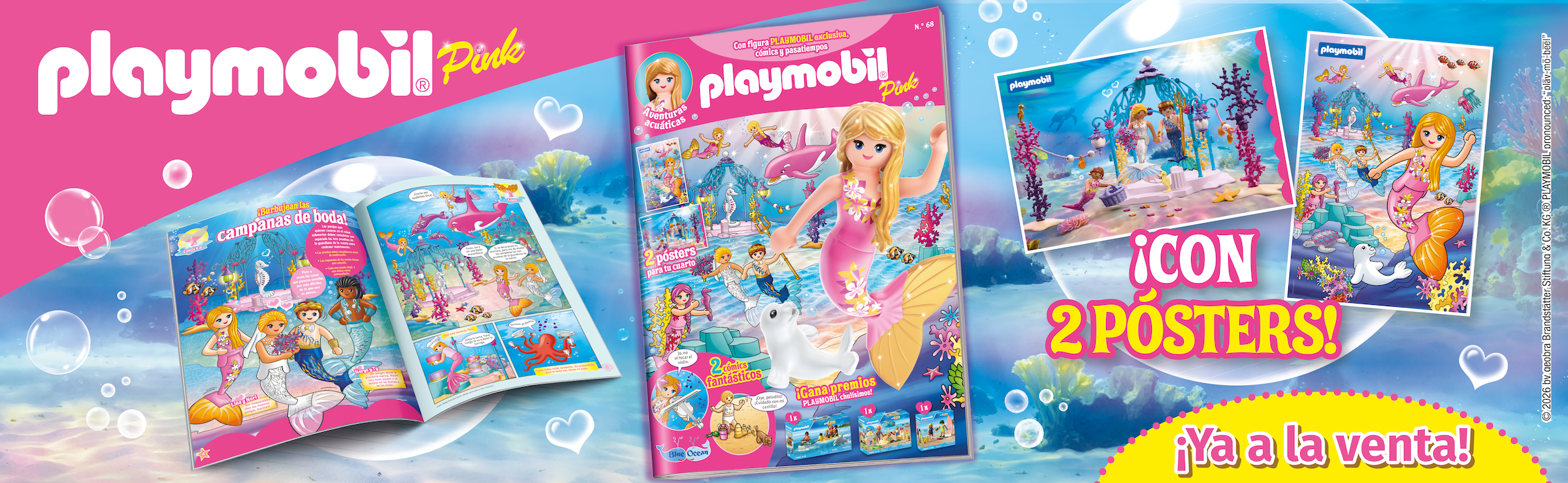 SLIDER PLAYMOBIL PINK 68 ES