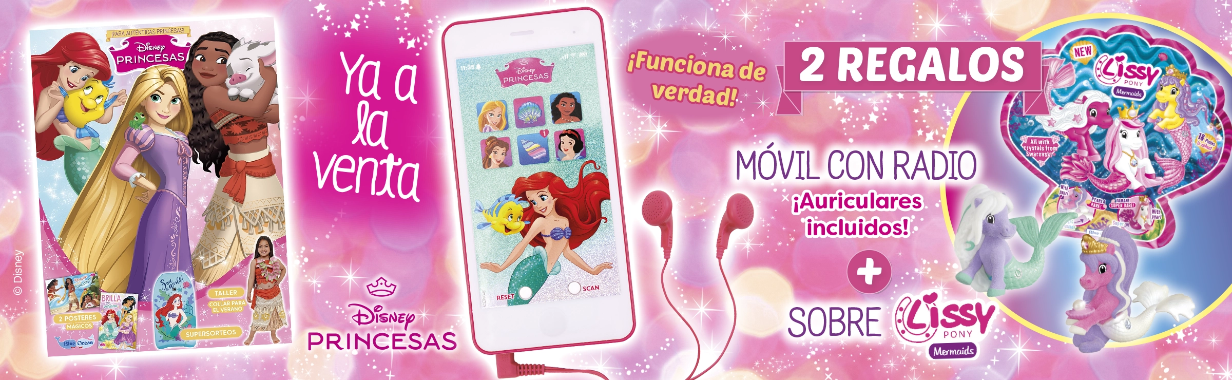SLIDER PRINCESAS DISNEY 162