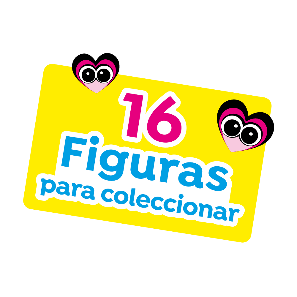 16 figuras - Glubschis Rainbow Edition