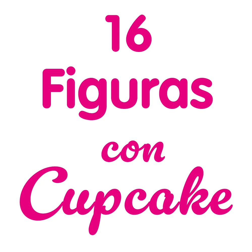 16 figuras - CupCakeCats Beauty Edition