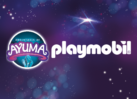 PLAYMOBIL® Adventures of Ayuma Logo Fondo