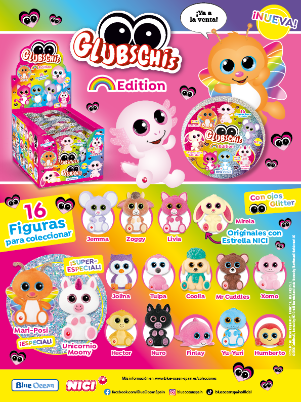 ¡La colección GLUBSCHIS Rainbow Edition ya está disponible!