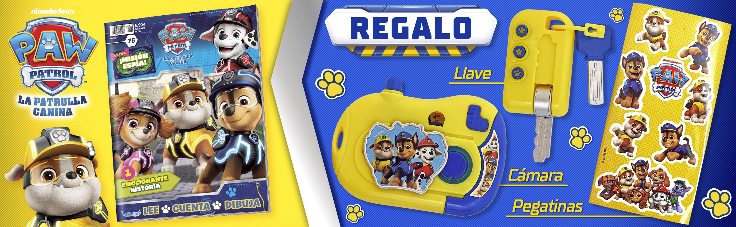 Banner PAW PATROL 75