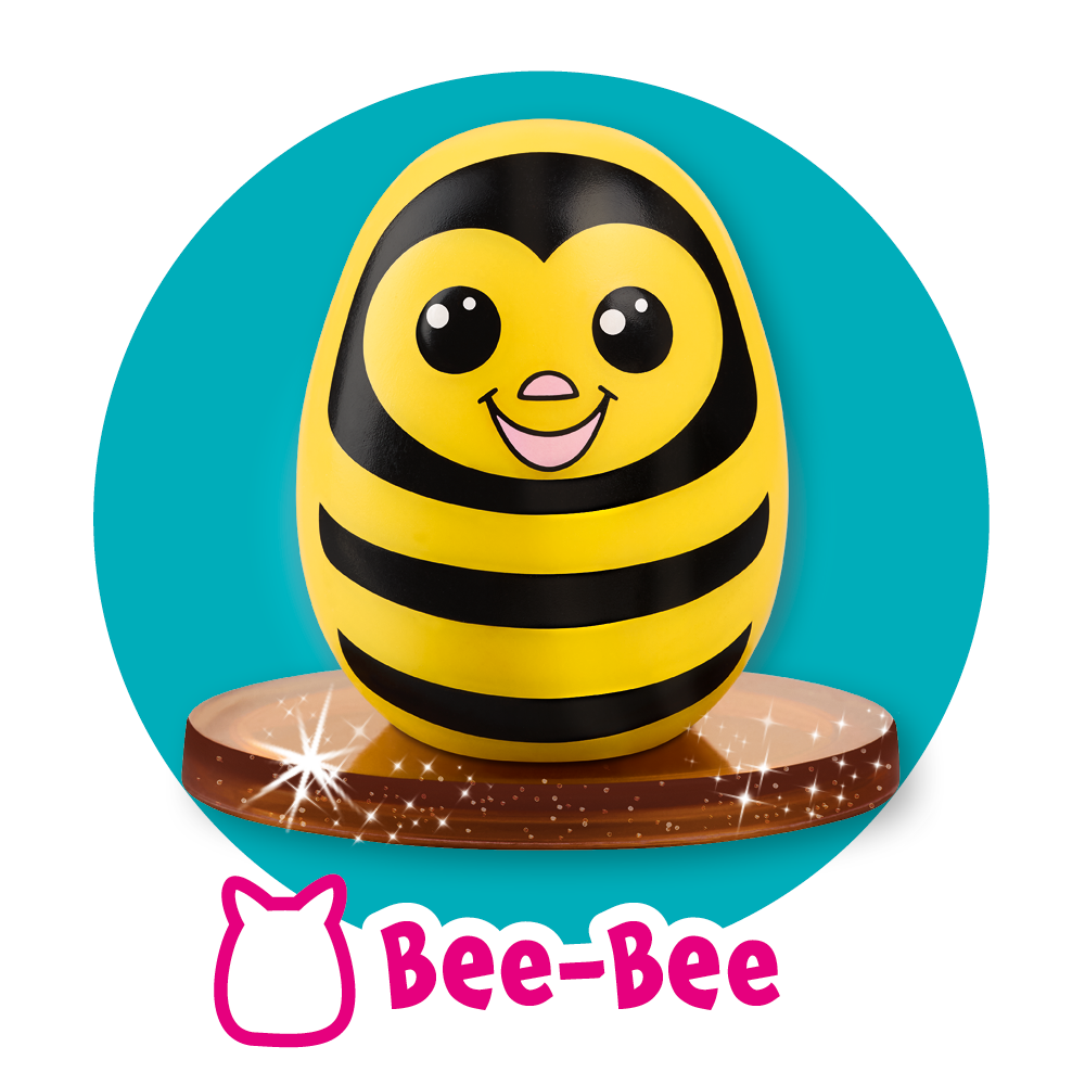Bee Bee Funny Beeeans Purple Series3