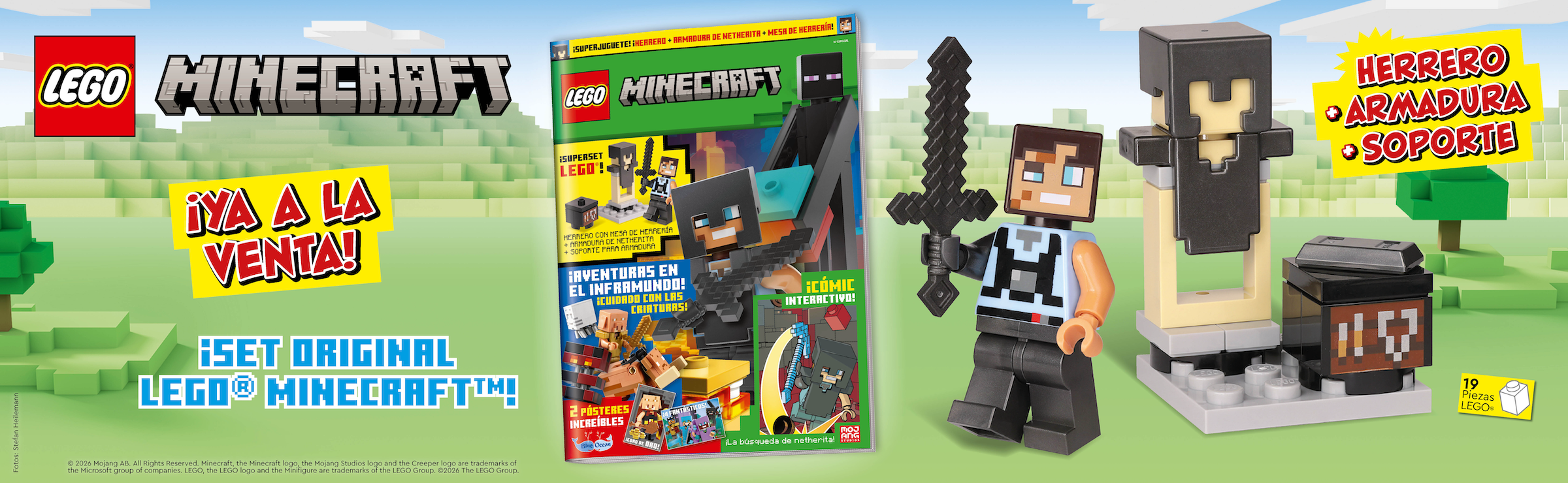 SLIDER LEGO MINECRAFT ESPECIAL 2