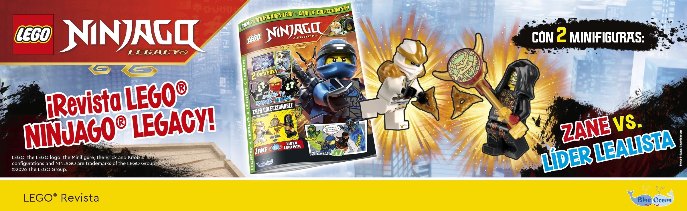 SLIDER LEGO NINJAGO LEGACY 43