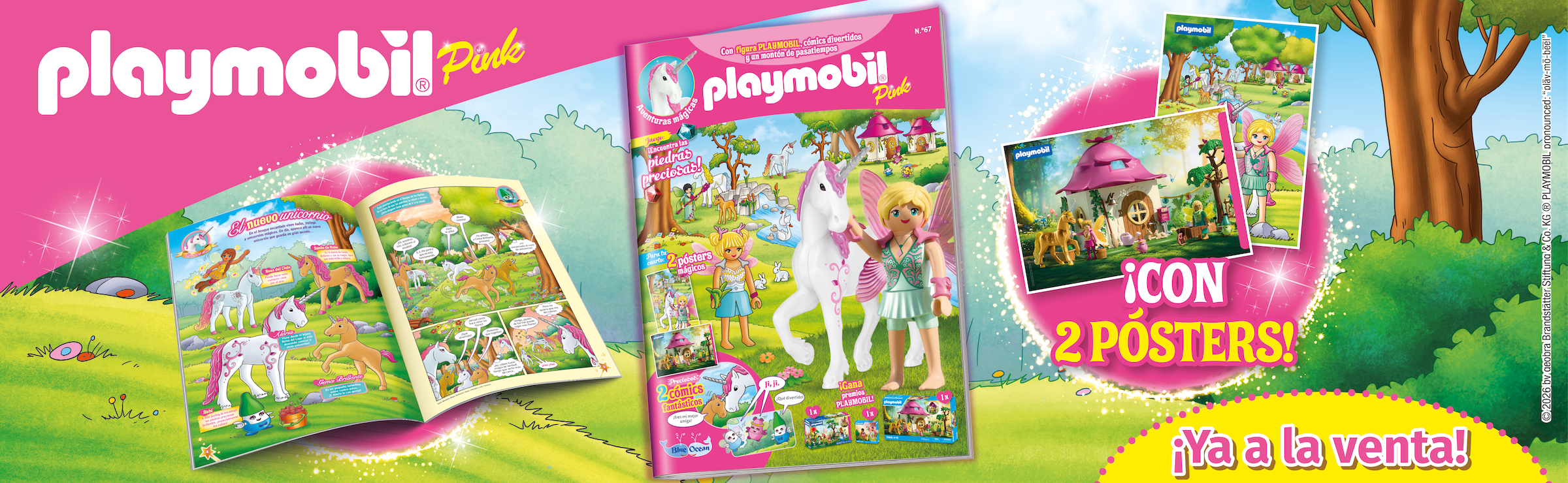 SLIDER PLAYMOBIL PINK 67 ES